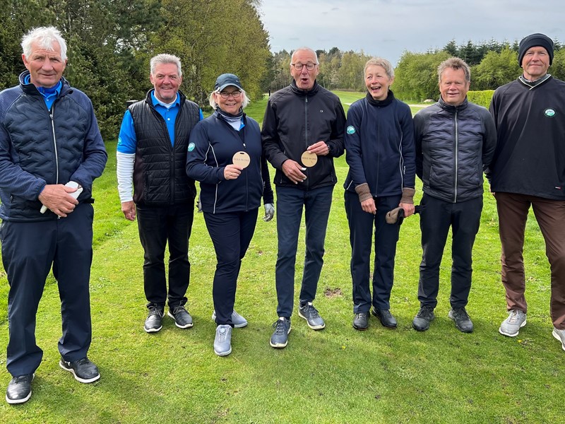 Danmarksturneringen første spilleweekend Aarhus Aadal Golf Club